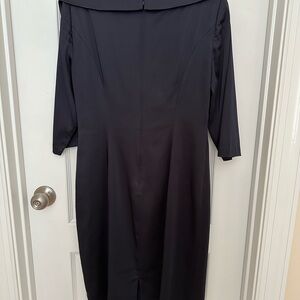 Kay Unger navy dress
